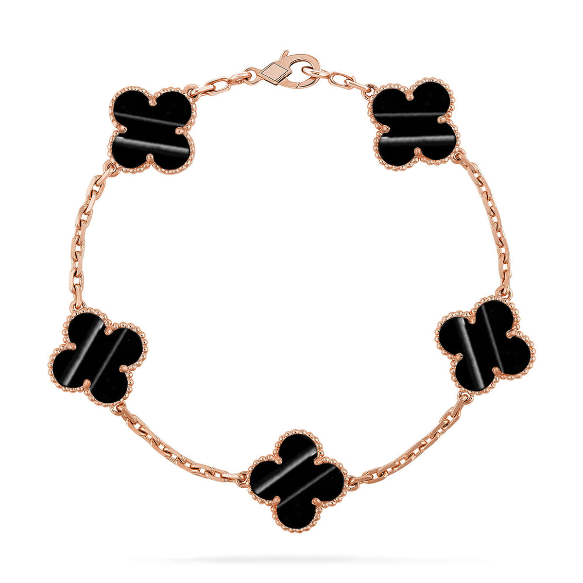 [Bling Jewelrys] KOLLEKTION: CLOVER 5 MOTIV ARMBAND MIT PULSAR- STEIN