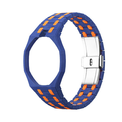 [Bling Jewelrys]Royal Oak Pop Exklusives Biokeramik-Gehäuse & Biokeramik-Armband in Mischfarbe