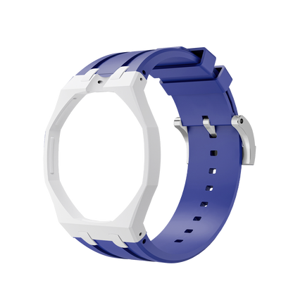 [Bling Jewelrys]Royal Oak Pop Exclusive Bioceramic Case & Silicone Strap Mix Color