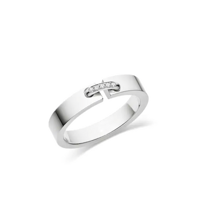 [Bling Jewelrys ]ALLIANCE LIENS VIDENCE DIAMOND 4MM RING