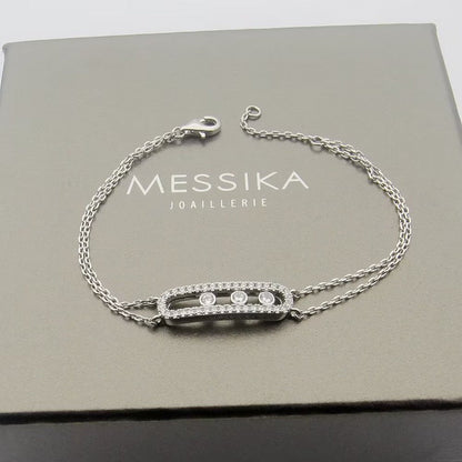 [Bling Jewelrys] Move Classique パヴェブレスレット