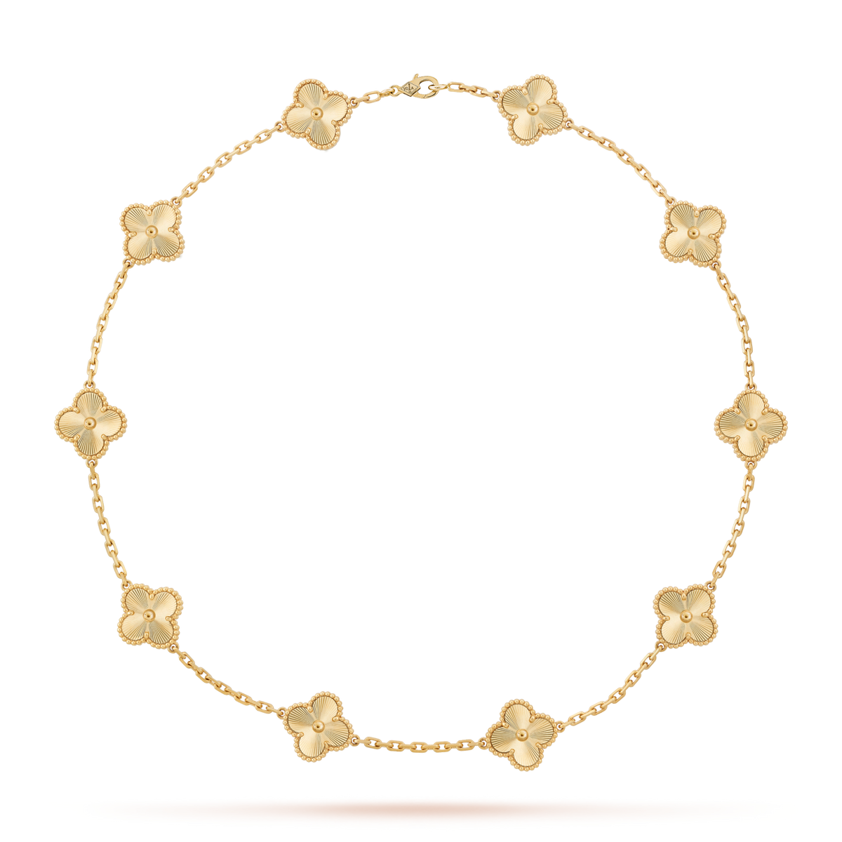 [Bling Jewelry] KLEEBATT-HALSKETTE MIT 10 LASER-MOTIVEN