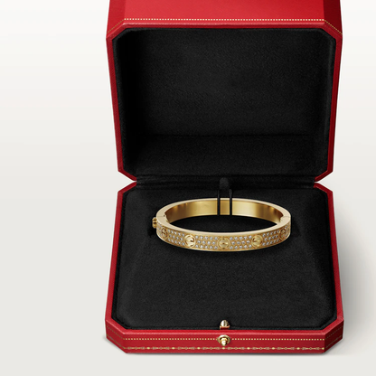 [Bling Jewelrys ]LIEBESARMBAND 6,1 MM MIT DIAMANT-PAVÉ