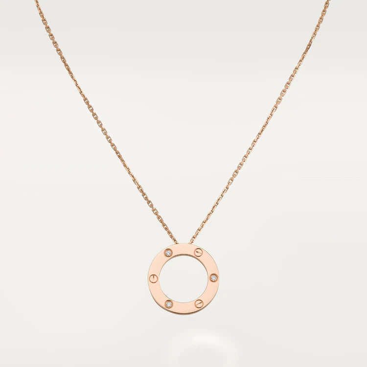 [Bling Jewelrys ]LIEBESKETTE 16MM 3 DIAMANTEN