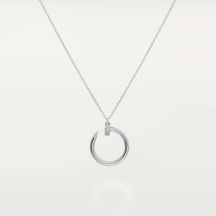 [Bling Jewelrys ]JUSTE NECKLACE SILVER