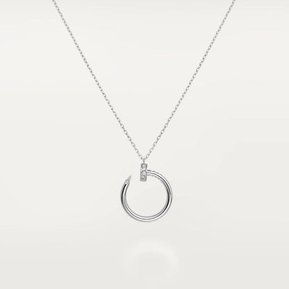 [Bling Jewelrys ]JUSTE NECKLACE SILVER
