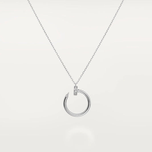[Bling Jewelrys ]JUSTE NECKLACE SILVER