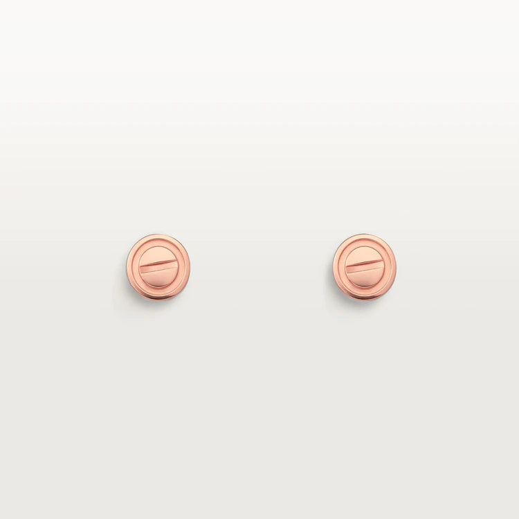 [Bling Jewelry] LIEBES-OHRRINGE ROSÉGOLD 10MM