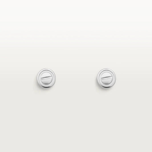 [Bling Jewelrys ]LOVE EARRINGS SILVER 10MM