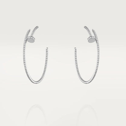 [Bling Jewelrys ]JUSTE ピアス フルダイヤモンド 1.8mm