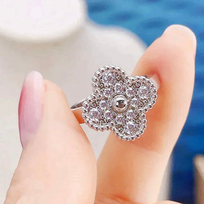 [Bling Jewelrys ]CLOVER DIAMOND RING