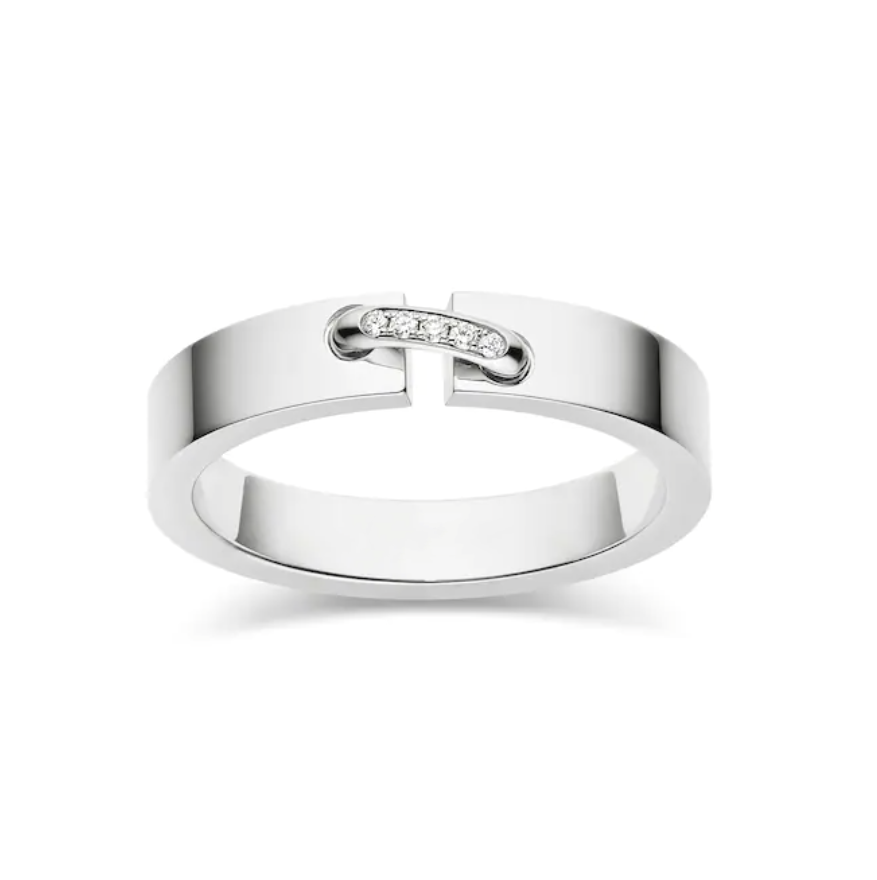 [Bling Jewelrys ]ALLIANCE LIENS VIDENCE DIAMOND 4MM RING
