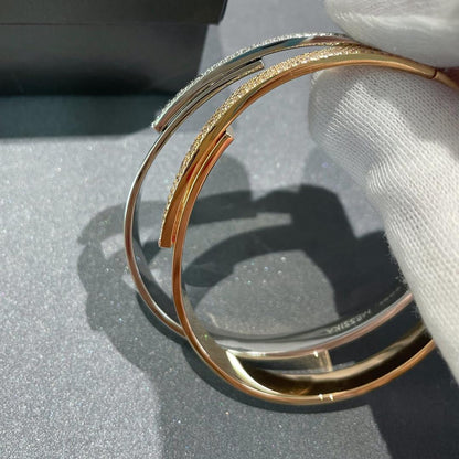 [Bling Jewelry] Move Noa Roségold Pavé-Diamant-Armreif