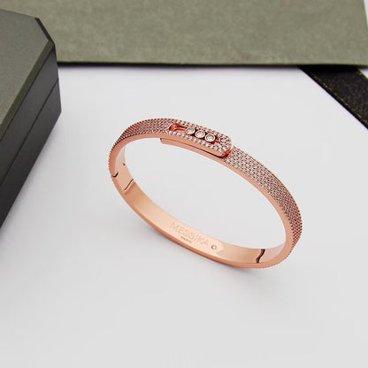 [Bling Jewelrys]Move Noa Full Pav¨¦ Diamond Bangle Bracelet
