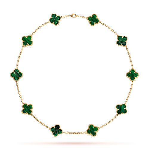 {
  "Bling Jewelrys": "Bling Jewelry",
  "CLOVER 10 MOTIFS MALACHITE NECKLACE": "KLEEBLATT-HALSKETTE MIT 10 MALACHIT-MOTIVEN"
}