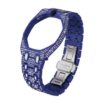 [Bling Jewelrys]Royal Oak Pop Exclusive Bioceramic Case & Bioceramic Strap Full Diamond