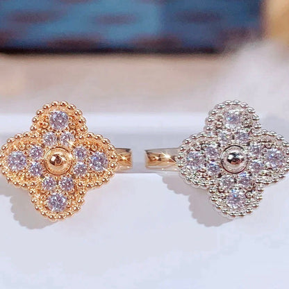 [Bling Jewelrys ]CLOVER DIAMOND RING