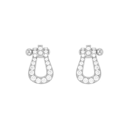 [Bling Jewelrys ]FORCE 10 FULL DIAMOND STUD EARRINGS MINI MODEL