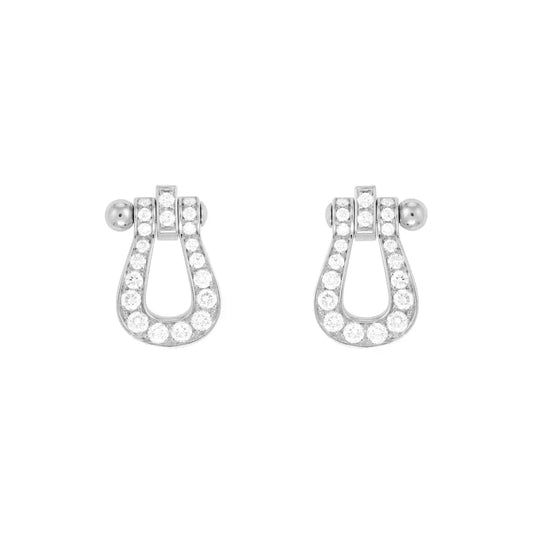[Bling Jewelrys ]FORCE 10 FULL DIAMOND STUD EARRINGS MINI MODEL