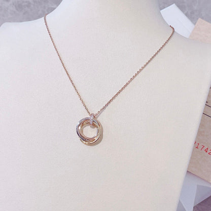 [Bling Jewelrys ]トリニティ ネックレス ゴールド ダイヤモンド
