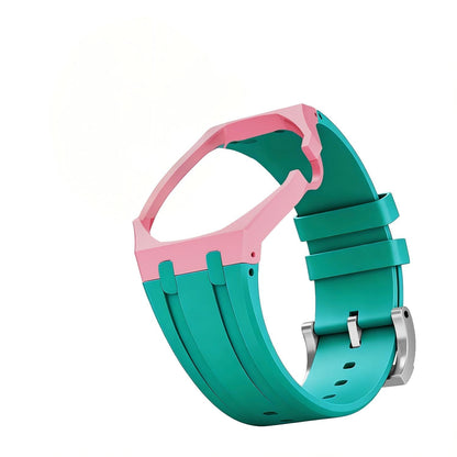 [Bling Jewelrys]Royal Oak Pop Exclusive Bioceramic Case & Silicone Strap Mix Color