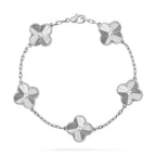 [Bling Jewelrys ] CLOVER 5 MOTIF LASER BRACELET COLLECTION