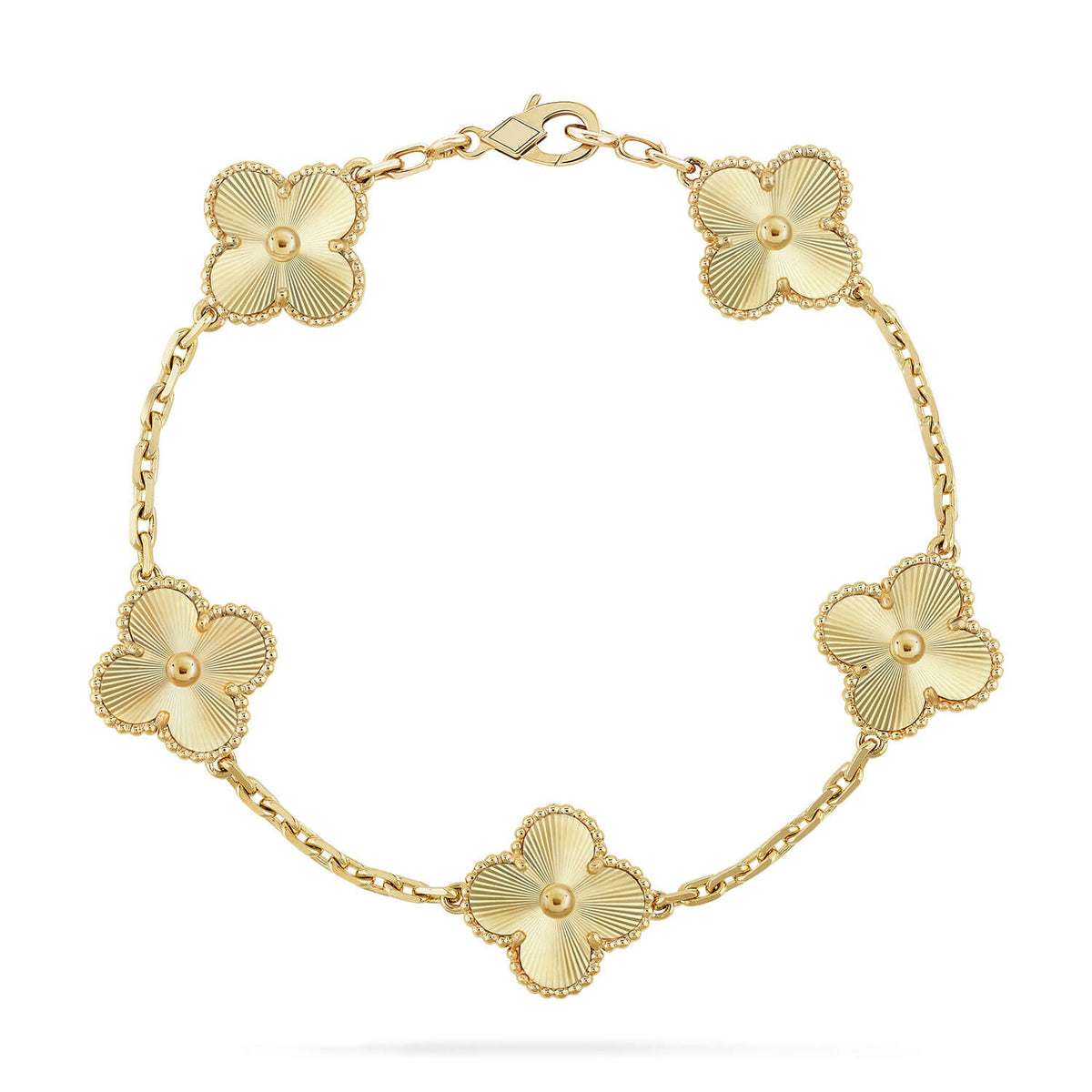 [Bling Jewelrys ] CLOVER 5 MOTIF LASER BRACELET COLLECTION