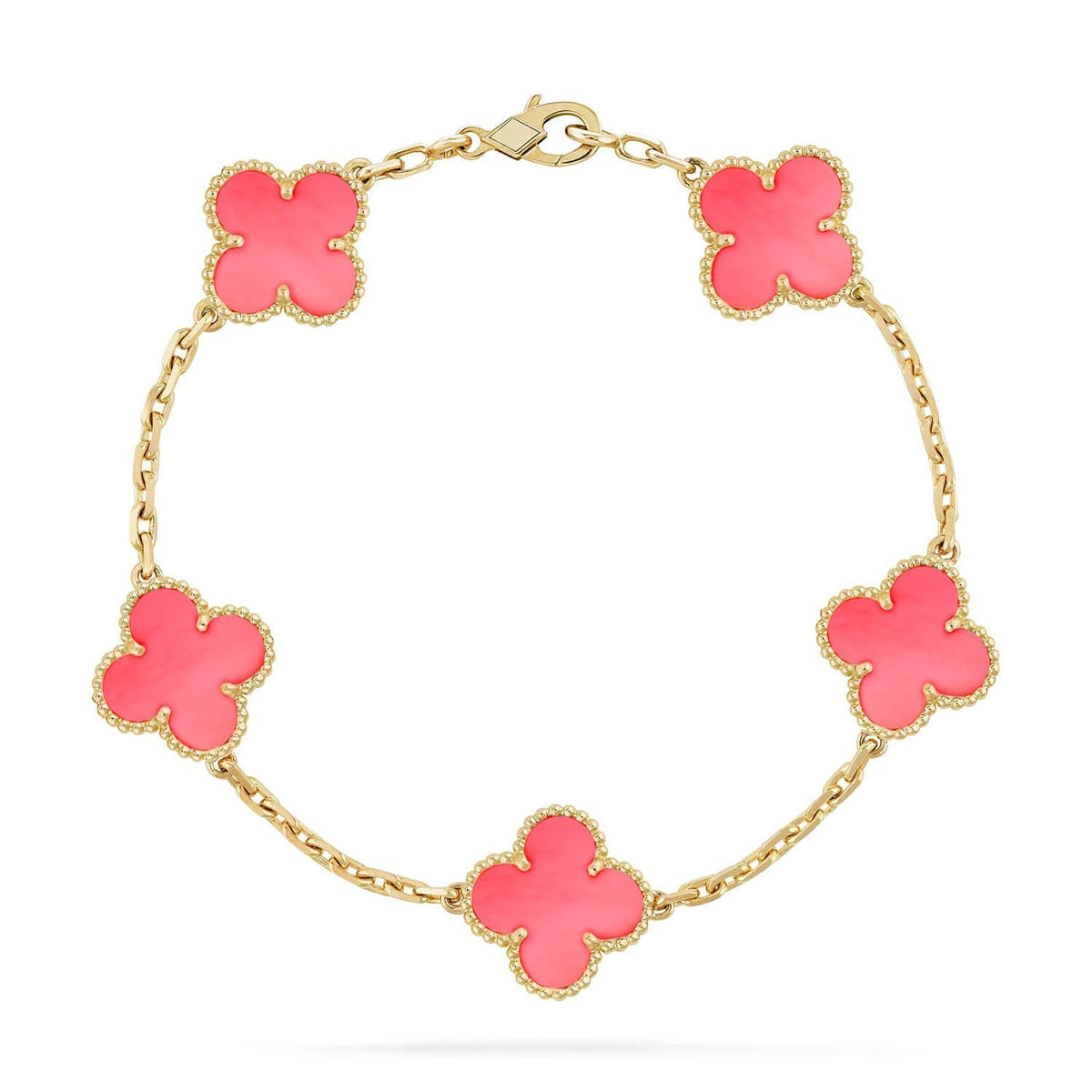 {
  "Bling Jewelrys": "ブリングジュエリー",
  "CLOVER 5 MOTIFS": "クローバー 5モチーフ",
  "PINK MOP BRACELET COLLECTION": "ピンクMOPブレスレットコレクション"
}
