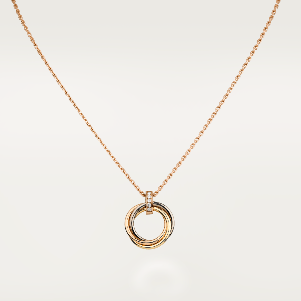 [Bling Jewelrys ]トリニティ ネックレス ゴールド ダイヤモンド
