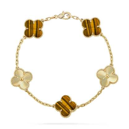 {
  "Bling Jewelrys": "ブリングジュエリー",
  "CLOVER 5 MOTIFS TIGER EYE BRACELET COLLECTION": "クローバー 5モチーフ タイガーアイ ブレスレット コレクション"
}