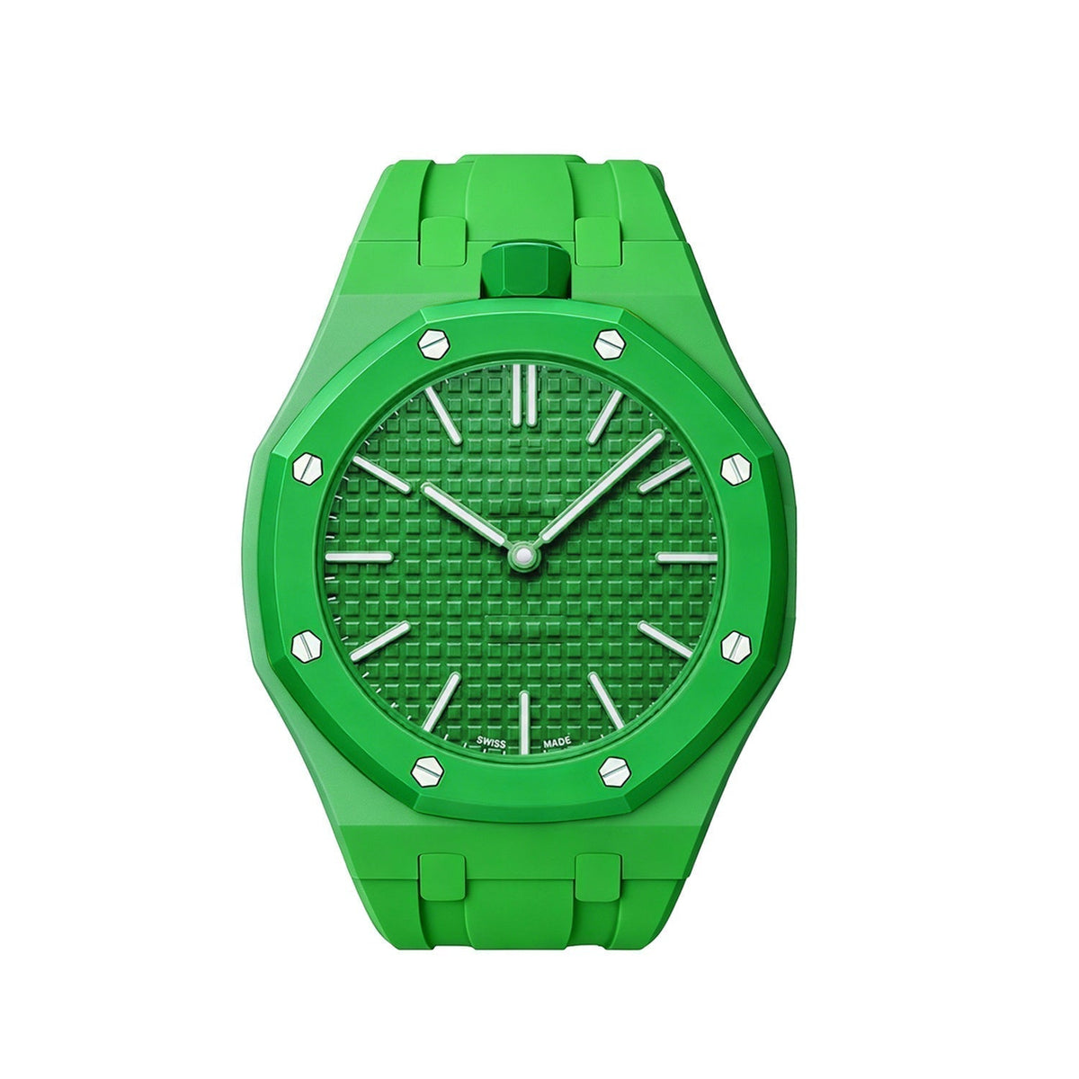 [Bling Jewelrys]OAK POP EXKLUSIVES GRÜNES SILIKONARMBAND