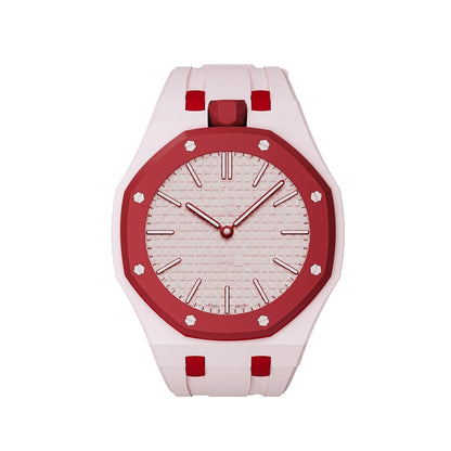 {"[Bling Jewelrys]OAK POP EXCLUSIVE PINK AND RED SILICONE STRAP": "[Bling Jewelrys] OAK POP EXKLUSIVES PINKES UND ROTES SILIKONARMBAND"}