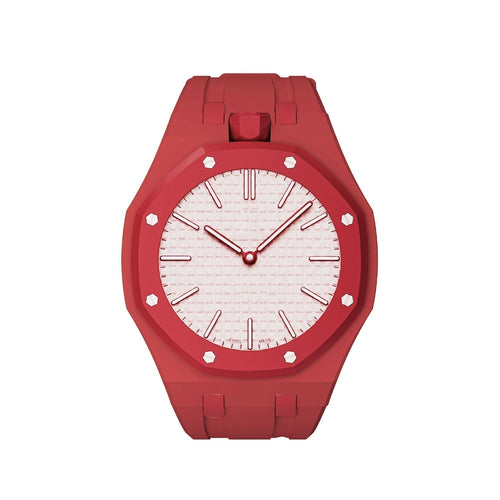 {"[Bling Jewelrys]OAK POP EXCLUSIVE RED SILICONE STRAP": "[Bling Jewelrys] EXKLUSIVES ROTES SILIKONARMBAND FÜR OAK POP"}