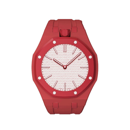 {"[Bling Jewelrys]OAK POP EXCLUSIVE RED SILICONE STRAP": "[Bling Jewelrys] EXKLUSIVES ROTES SILIKONARMBAND FÜR OAK POP"}