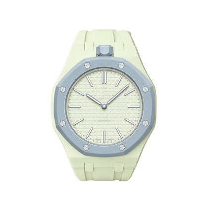 [Bling Jewelrys]OAK POP EXKLUSIVES CREMEGELBES SILIKONARMBAND
