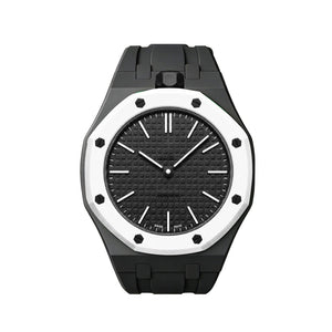 [Bling Jewelrys] OAK POP EXKLUSIVES SCHWARZES SILIKONARMBAND