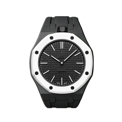 [Bling Jewelrys] OAK POP EXKLUSIVES SCHWARZES SILIKONARMBAND