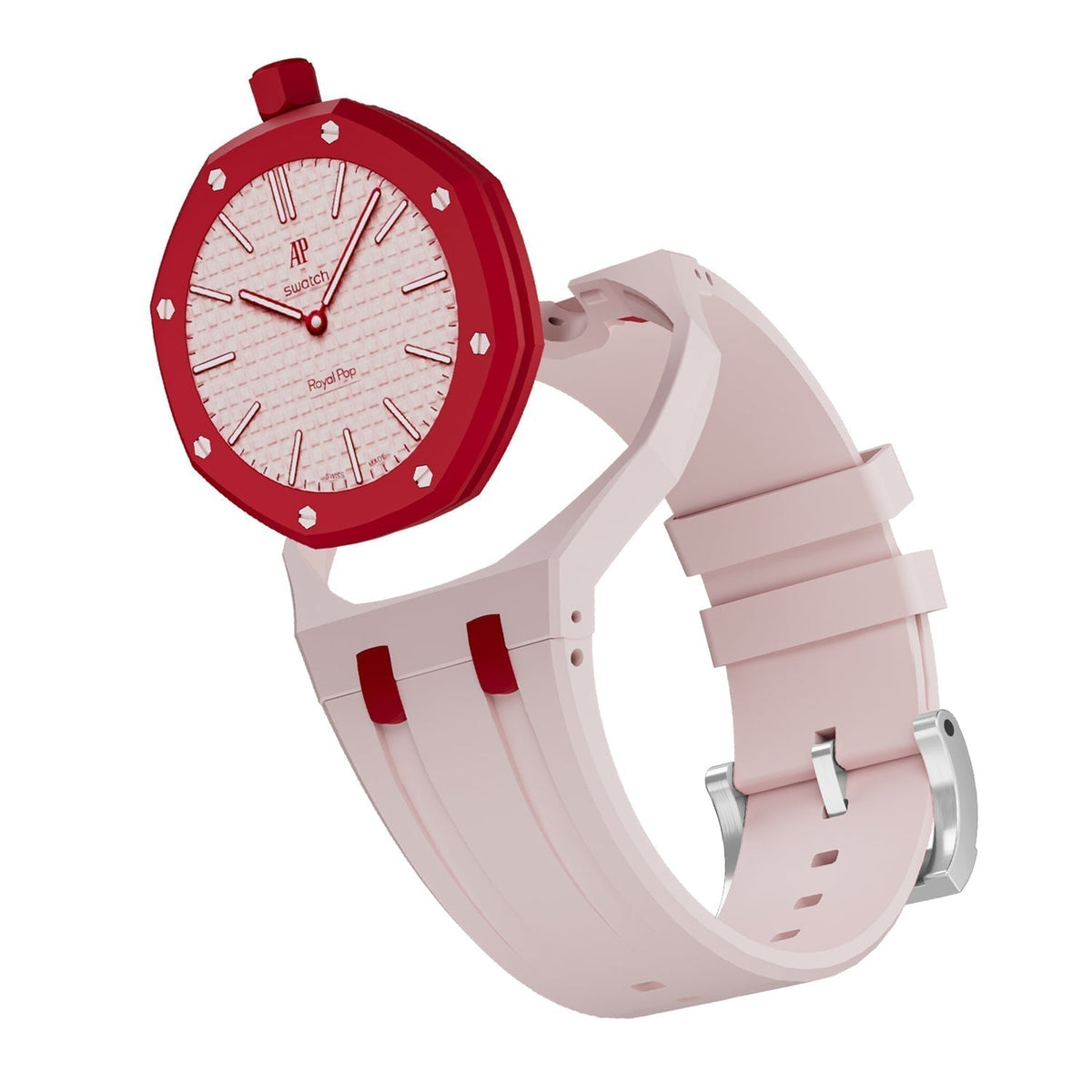 {"[Bling Jewelrys]OAK POP EXCLUSIVE PINK AND RED SILICONE STRAP": "[Bling Jewelrys] OAK POP EXKLUSIVES PINKES UND ROTES SILIKONARMBAND"}