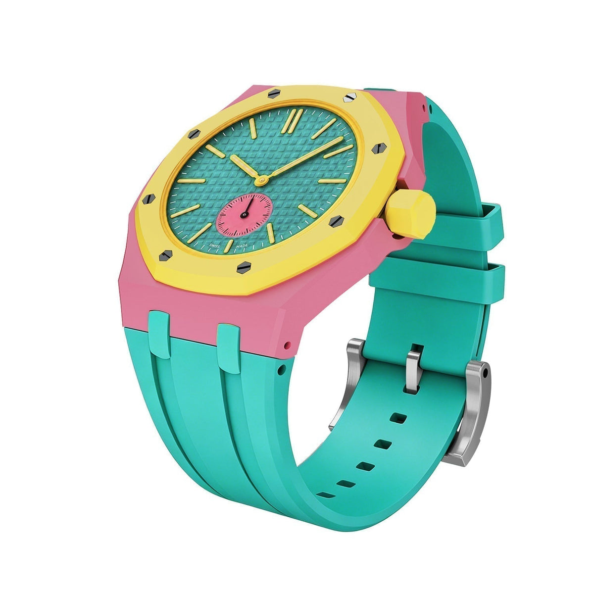 {
  "Bling Jewelrys": "【Bling Jewelrys】ロイヤルオーク POP 限定 バイオセラミックケース＆シリコンストラップ"
}