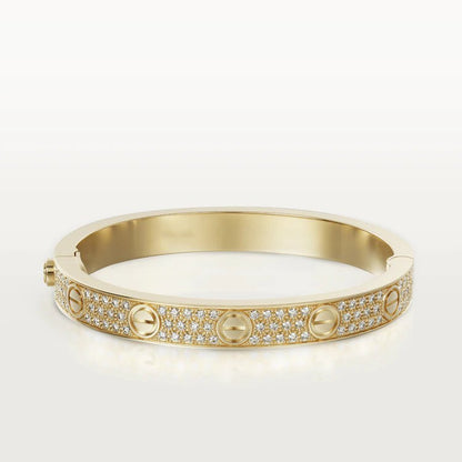 [Bling Jewelrys ]LIEBESARMBAND 6,1 MM MIT DIAMANT-PAVÉ