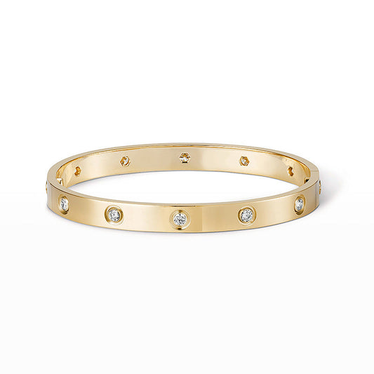 [Bling Jewelrys ]LOVE BRACELET 6.1MM 10 DIAMONDS