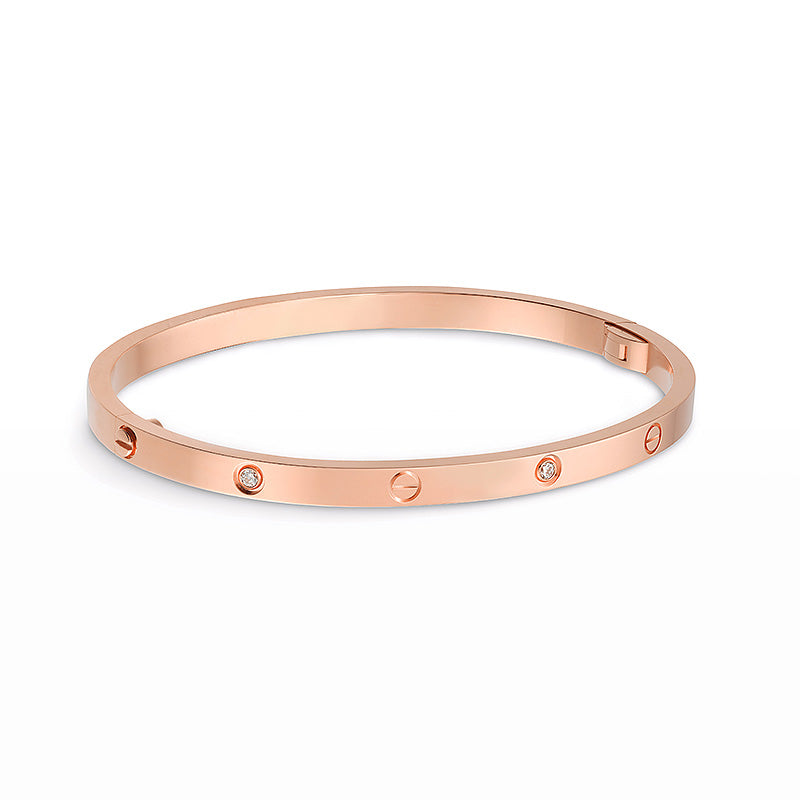 [Bling Jewelrys] LIEBESARMBAND 3,65 MM 6 DIAMANTEN