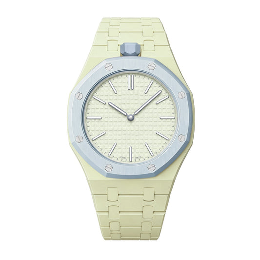 [Bling Jewelrys]OAK POP EXKLUSIVES CREMEGELBES BIOCERAMIC-ARMBAND