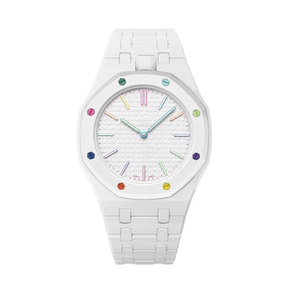[Bling Jewelrys]OAK POP EXKLUSIVES WEISSES BIOCERAMIC-ARMBAND