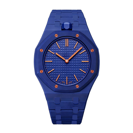 [Bling Jewelrys]OAK POP EXCLUSIVE DARK BLUE BIOCERAMIC STRAP