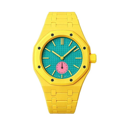 [Bling Jewelrys]OAK POP EXKLUSIVES GELBES BIOKERAMIK-ARMBAND