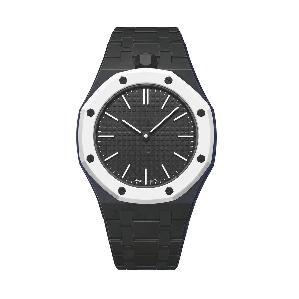 [Bling Jewelrys]OAK POP EXCLUSIVE BLACK BIOCERAMIC STRAP