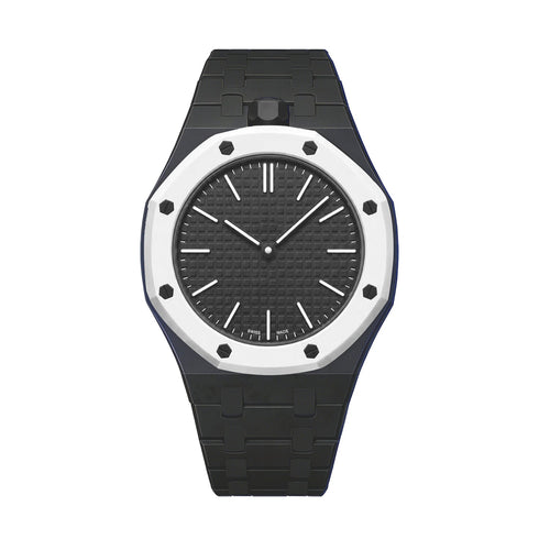 [Bling Jewelrys]OAK POP EXCLUSIVE BLACK BIOCERAMIC STRAP