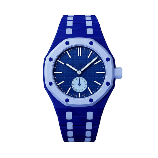 [Bling Jewelrys]OAK POP EXKLUSIVES DUNKELBLAUES UND HELLBLAUES BIOCERAMIC-ARMBAND