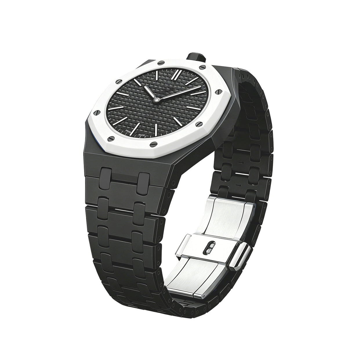 [Bling Jewelrys]ROYAL OAK POP EXCLUSIVE BIOCERAMIC CASE & BIOCERAMIC STRAP